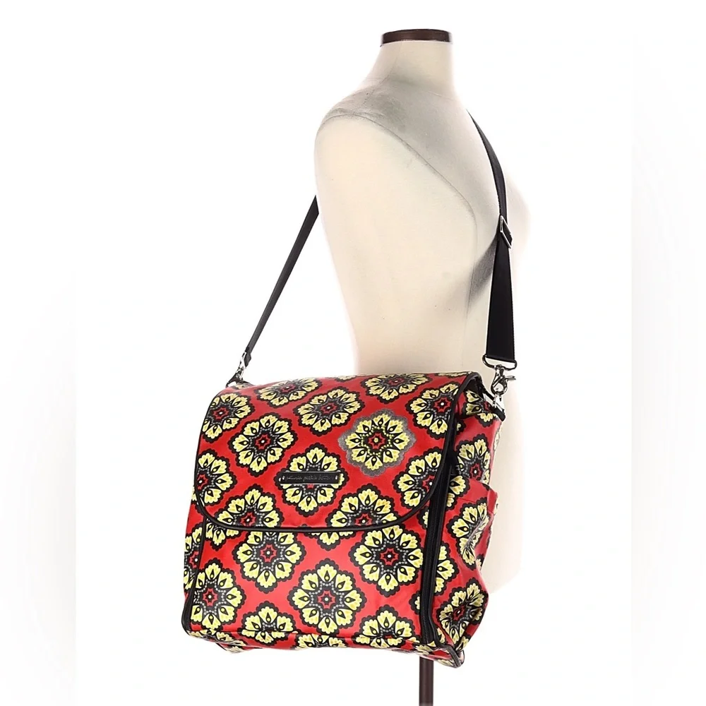 Petunia Pickle Bottom Cross Body Backpack Diaper Bag 18x15x5